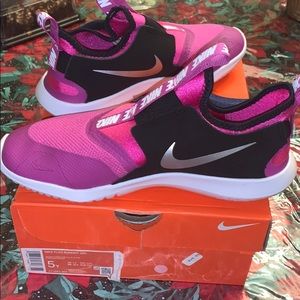 Pink Nike sneakers